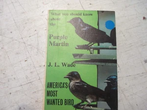 What You Should Know About the Purple Martin by J. L. Wade - Picture 1 of 3