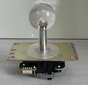 Japan Sanwa Clear White Joystick & Dust Tube Set Video Arcade Parts JLF-TP-8YT - Picture 1 of 4