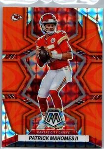 2022 Panini Mosaic Patrick Mahomes II Reactive Orange Prizm Parallel No 94 - Picture 1 of 2