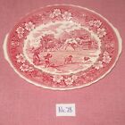 Keramik Servier Platte/Coaching Taverns 1828 - Royal Tudor/Rot/England/Nr.28
