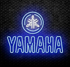 Yamaha Car Logo LED Neon Sign 20"x16" Light Lamp Beer Bar Pub Wall Decor - Picture 1 of 4