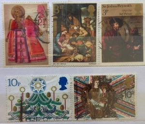 United Kingdom Used Stamps - 5 pcs Assorted Stamps - Picture 1 of 1