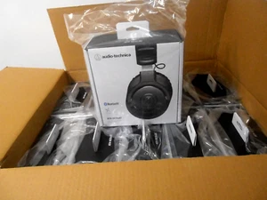 10 Audio-Technica ATH-M20xBT Wireless Bluetooth Over-Ear Headphones (Black) NEW! - Picture 1 of 2