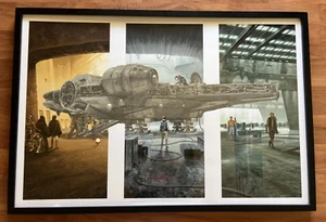 Star Wars Siebdruck Poster: She Got It Where It Counts 24"x36" mit Rahmen - Bild 1 von 8