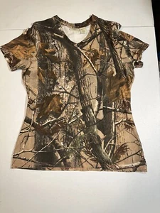 Gander Mountain Guide Series Women's Xl Camo Cotton T-Shirt 05 - Picture 1 of 7