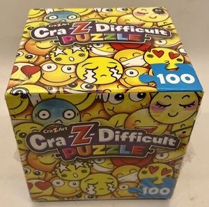Cra-Z-Mojis Cra-Z-Art 100 Stck. Schwieriges Puzzle Puzzle - Bild 1 von 4