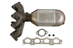 Cateran Exhaust Manifold with Integrated Catalytic Converter Natural Front 53076 - Picture 1 of 2