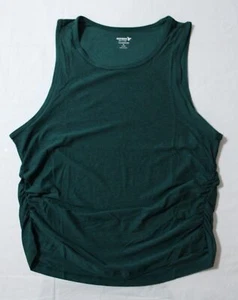 Old Navy Women's CloudMotion Ruched Tank Top CA4 Jet Stream Medium NWT - Picture 1 of 3