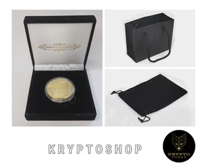 Ripple XRP 2021 Gold Krypto Münze als Luxusgeschenk NEU - Bild 1 von 4