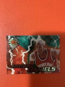 1997 Wheels Rookie Thunder Storm Front #4 Antonio Daniels