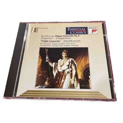 Beethoven: Piano Concerto No. 5, Emperor / Triple Concerto (Essential Classics)  Foto 1 de 3