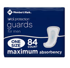 Member's Mark Total Protection Belted Shields for Men (84 ct.)
