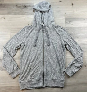 Z Supply Cotton Women’s Full Zip Activewear Hoodie Sweatshirt Size L - Picture 1 of 7