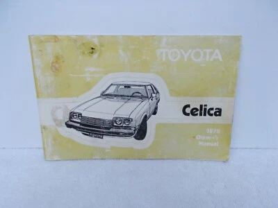 Toyota Celica 1978 manual del propietario   Foto 1 de 2