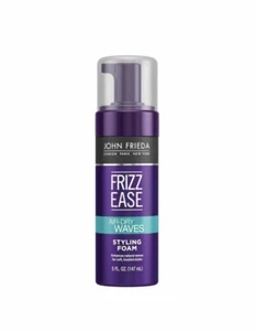 New John Frieda Frizz Ease Dream Curls Air Dry Waves Styling Foam, 5 Ounce - Picture 1 of 2