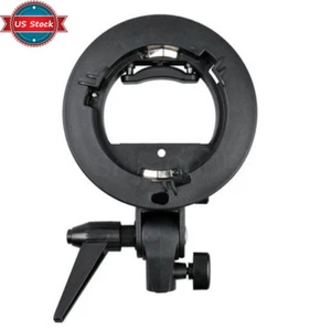 US Godox S-Type Halterung Bowens Mount Holder Fit Speedlite Blitzschirm Softbox - Bild 1 von 6