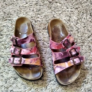 Birkenstock Sandaletten Papillio Florida Multicolor Paisley Gr. 36 / 5 - Bild 1 von 8