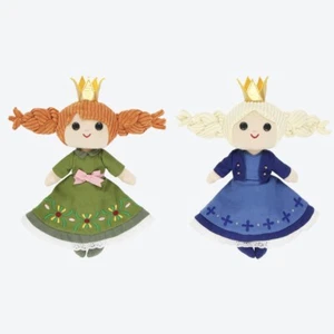 Tokyo Disney Resort Fantasy Springs Frozen Anna Elsa Plush Toy 【US STOCK】 - Picture 1 of 5