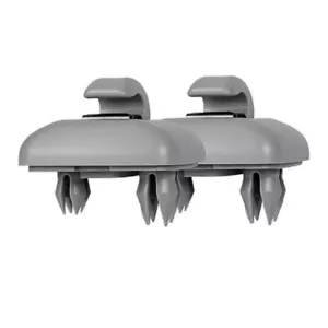 2x Sonnenblende Haken Halter Grau für Audi A1 A3 A4 A5 Q3 Q5 RS4 TT 8W0857562A - Picture 1 of 7