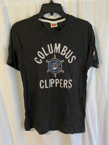 Homage Columbus Clippers Ship Wheel MILB Shirt Medium Cover