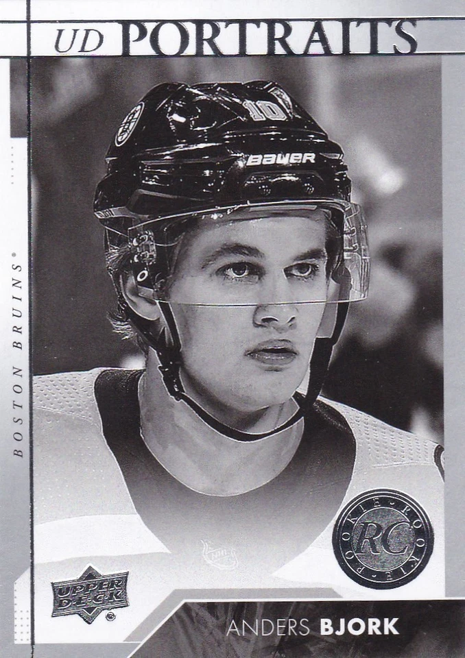 ANDERS BJORK 2017-18 17-18 UPPER DECK 2 ROOKIE PORTRAITS #P-101 BRUINS - Image 1 of 1