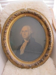 E.C. Middleton 1864 Warranted Oil Color George Washington - Picture 1 of 15