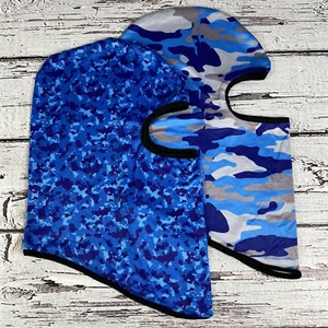 Shiesty Masks Set of 2 Blue Camo & Digital Camo One Size Ski Mask Balaclava New - Picture 1 of 7