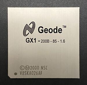 NSC GX1-200B CPU Geode Processor BGA352 200MHz 1.6V 85C MediaGX Microprocessor