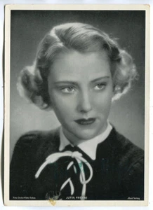 Quadro film, Jutta Freybe, autografo, foto originale firmata 13 x 18 cm, anni '40 - Foto 1 di 2
