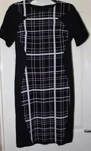 Vestido negro elegante Collection London talla 12 - Imagen 1 de 4