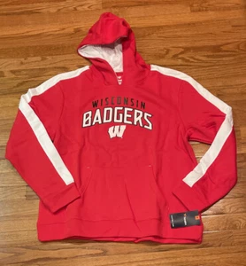 Men’s Wisconsin Badgers Fanatics Branded Gametime Arch Pullover Hoodie NWT XL - Picture 1 of 1