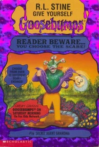 Give Yourself Goosebumps #16: Secret Agent Grandma : 1st PRINTING : VERY GOOD - Picture 1 of 3