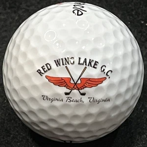 Red Wing Lake Golf Course Logo Ball Virginia Beach, VA Pinnacle - Picture 1 of 8