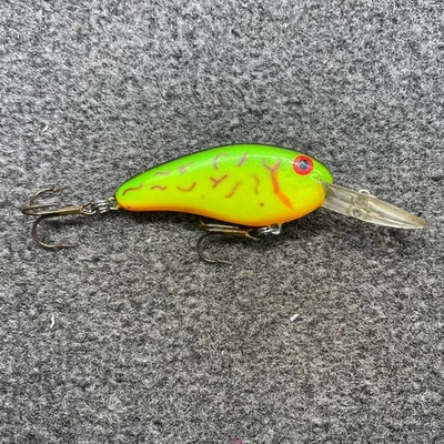 Bomber Deep Flat A Crankbait Lure 3/8oz - Mark's Coachdog Fire Tiger B02DFAMCD - Image 1 of 4