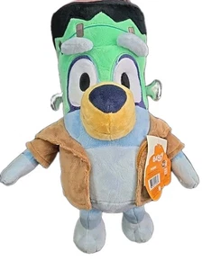 Peluche Jumbo Halloween Bluey 18" Frankenstein - Foto 1 di 3