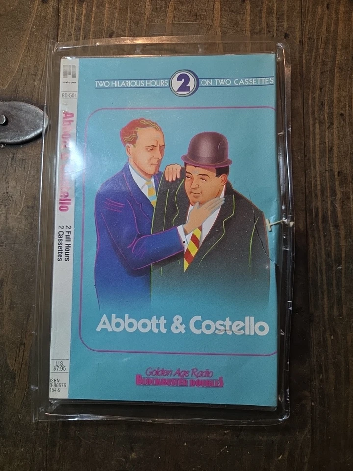 ABBOTT & COSTELLO  GOLDEN AGE RADIO - BLOCKBUSTERS 2XCASSETTE SET - Image 1 of 1