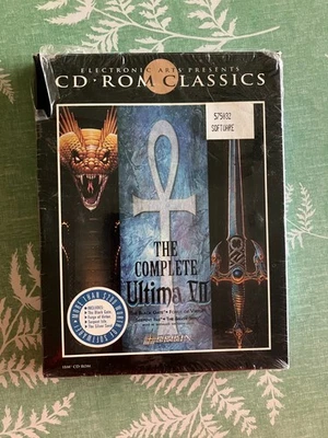 The Complete Ultima VII 7 Big Box PC  IBM CD COMPLETE CIB - Image 1 of 3