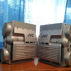 Par de subwoofers JVC SP-HXZ1 Twin Hyper Power Drive 55-130 vatios PROBADO EB-16623 - Imagen 1 de 6