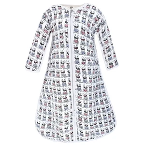 Hudson Baby Langarm Musselin Schlafsack, Französische Bulldogge - Größe 18-24M - Bild 1 von 1