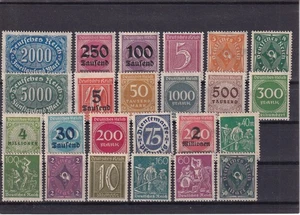 Deutsches Reich MNH ** Lot 4 Inflation issues - Picture 1 of 1