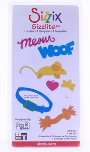 Sizzix Sizzlits Pet Set- 654494 - Brand New - Free Shipping - Picture 1 of 1