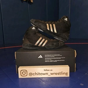 Adidas Combat Speed 3s Wrestling Shoes Size 9 Mens Rare Rulons Freeks Exeos P2s - Picture 1 of 5