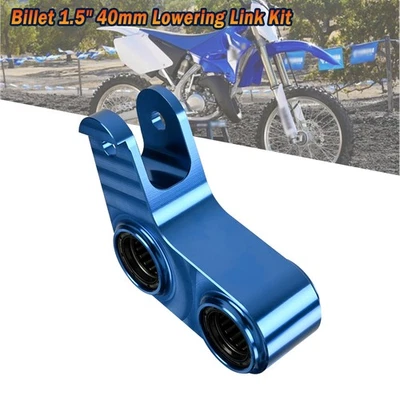 1.5in 40mm Lowering Link Kit Billet Aluminum For Yamaha YZ250F YZ450F 2006-2023 - Image 1 of 4