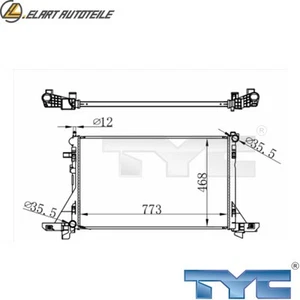 KÜHLER MOTORKÜHLUNG 728-0064 FÜR RENAULT MASTER/III/Bus/Van/Platform/Chassis - Picture 1 of 6