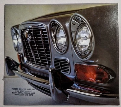 Оригинальная дилерская брошюра 1971 Jaguar XJ6 3/71 - Изображение 1 из 4