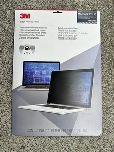 3M Privacy Filter for 15" Macbook Pro with Retina Display 2012-2015 PFNAP003 New - Afbeelding 1 van 3