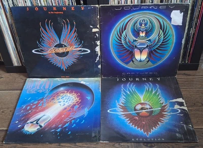 Job Lot - Journey – 4xLP, Albums - In The Beginning, Evolution, Escape, Captured - Image 1 of 4