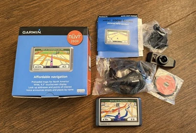 Garmin Nuvi 260 W Navigation System Bundle 4.3” NEW - Image 1 of 4