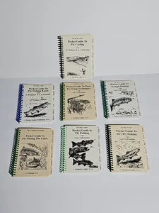 Lot Of 7 Pocket Guide to Fly Fishing Guide Gary Lafontaine Ron Cordes Some VHTF - Imagen 1 de 2