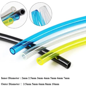 Various Sizes Petrol Fuel Gas Line Hose Pipe For Trimmer Chainsaw Blower Engine - Picture 1 of 16